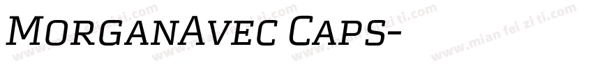 MorganAvec Caps字体转换